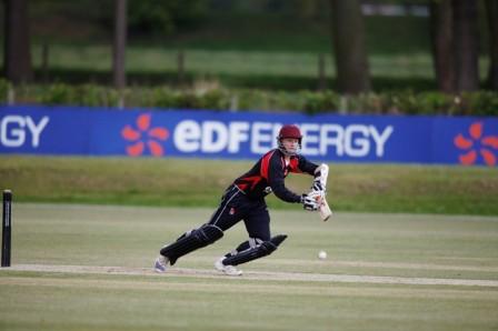 Sgt Ian Dixon batting for the Army vs Hampshire